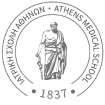 The logo of Athens Medical Scool